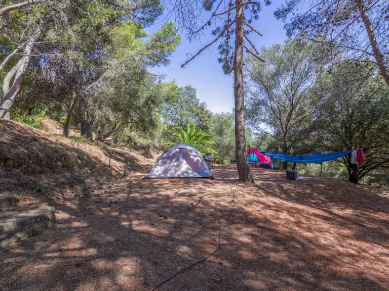 camping tent corsica